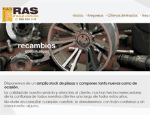 Tablet Screenshot of desguacesras.com